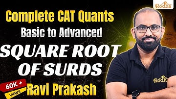 Indices Surds 3 | CAT Preparation | Algebra | Quantitative Aptitude