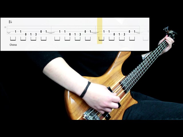 The Strokes - You Only Live Once BASS COVER + PLAY ALONG TAB + SCORE 