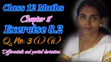 Class 12 maths chapter 8 exercise 8.2 Q No 3(i)(ii) |  12th  maths Exercise 8.2 Q. NO 3 (i) (ii )