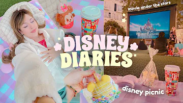 DISNEY DIARIES ✿ Unforgettable Disney World Picnic and Film Night & a morning in Magic Kingdom