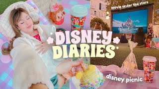 Extremely Magical Picnic and Film Night under the Stars in Disney world ✿ DISNEY DIARIES