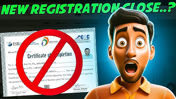 Csc Registration Issue | How To Reslove It...?