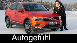 VW Volkswagen Tiguan FULL REVIEW test driven 2017/2016 allnew model neuer