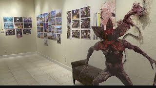 Stranger Things set pieces displayed in West Virginia @wtrf7news