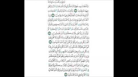 حفظ سورة البقرة من الآية 81 الى 85
