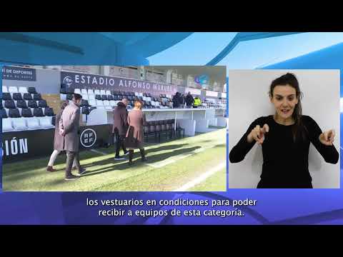 La Ciudad supervisa la puesta a punto del Murube para el Ceuta-Barça de la Copa