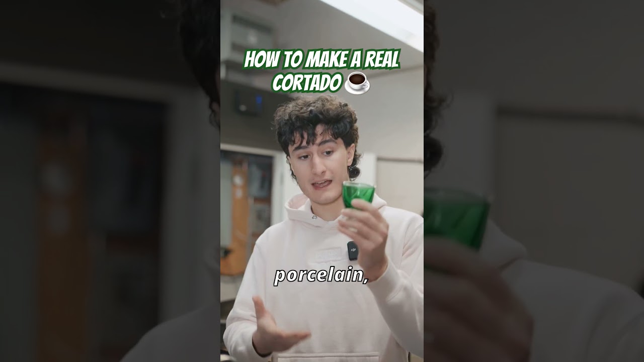 How to make a REAL Cortado ☕️ 