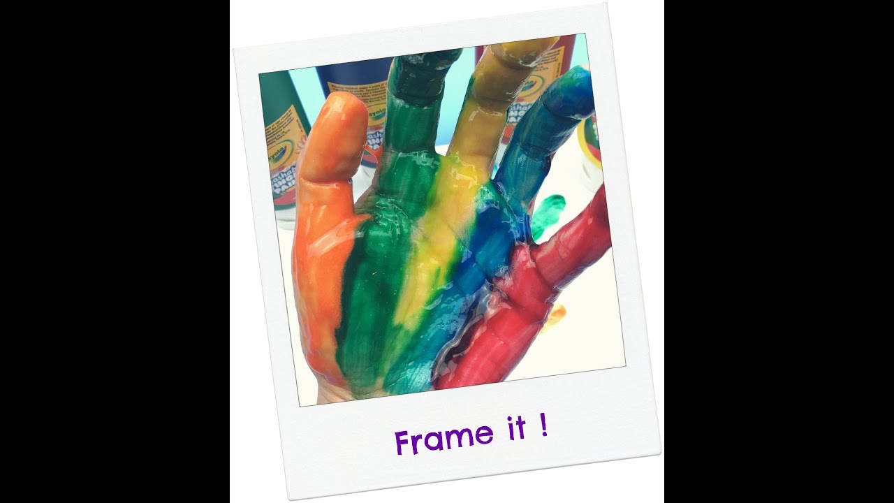 Learn Colors for Children Body Paint Finger