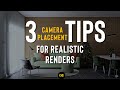3 Camera Placement Tips for Realistic Renders I V-RAY for Sketchup