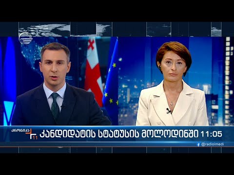 ქრონიკა 11:00 საათზე - 22 ივნისი, 2023 წელი
