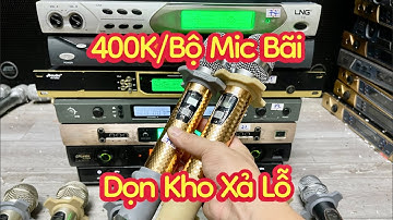 🔥 Xả Kho Mic Baier Vỉ Tím Từ 400K | Mic Sự Kiện – Mic Nội Địa | Sóng Khỏe, Giá Rẻ AE Karaoke 🎤