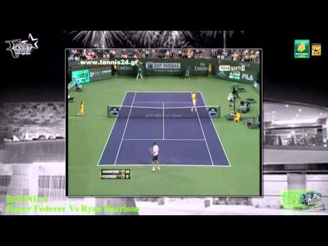 Roger Federer Vs Ryan Harrison - BNP Paribas Open ...