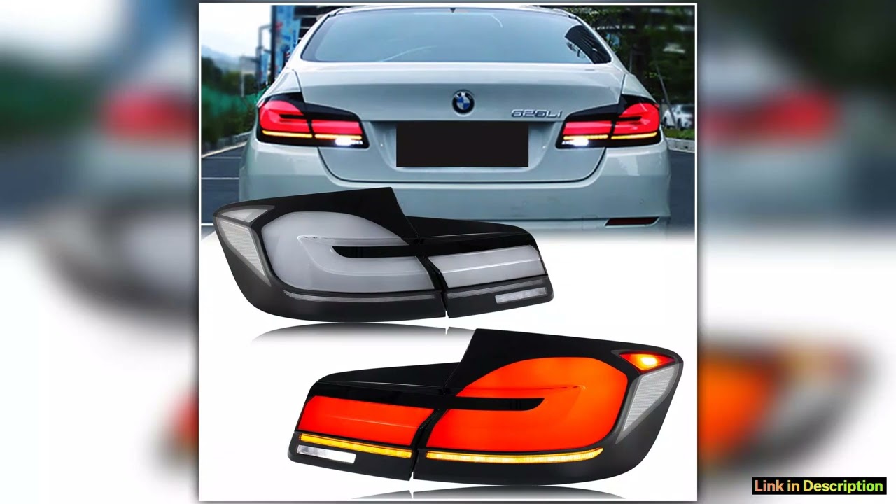 LED Tail Lights Assembly for BMW F10 M5 5Series Saloon 20092016 Sequential Blinker Dynamic Animatio