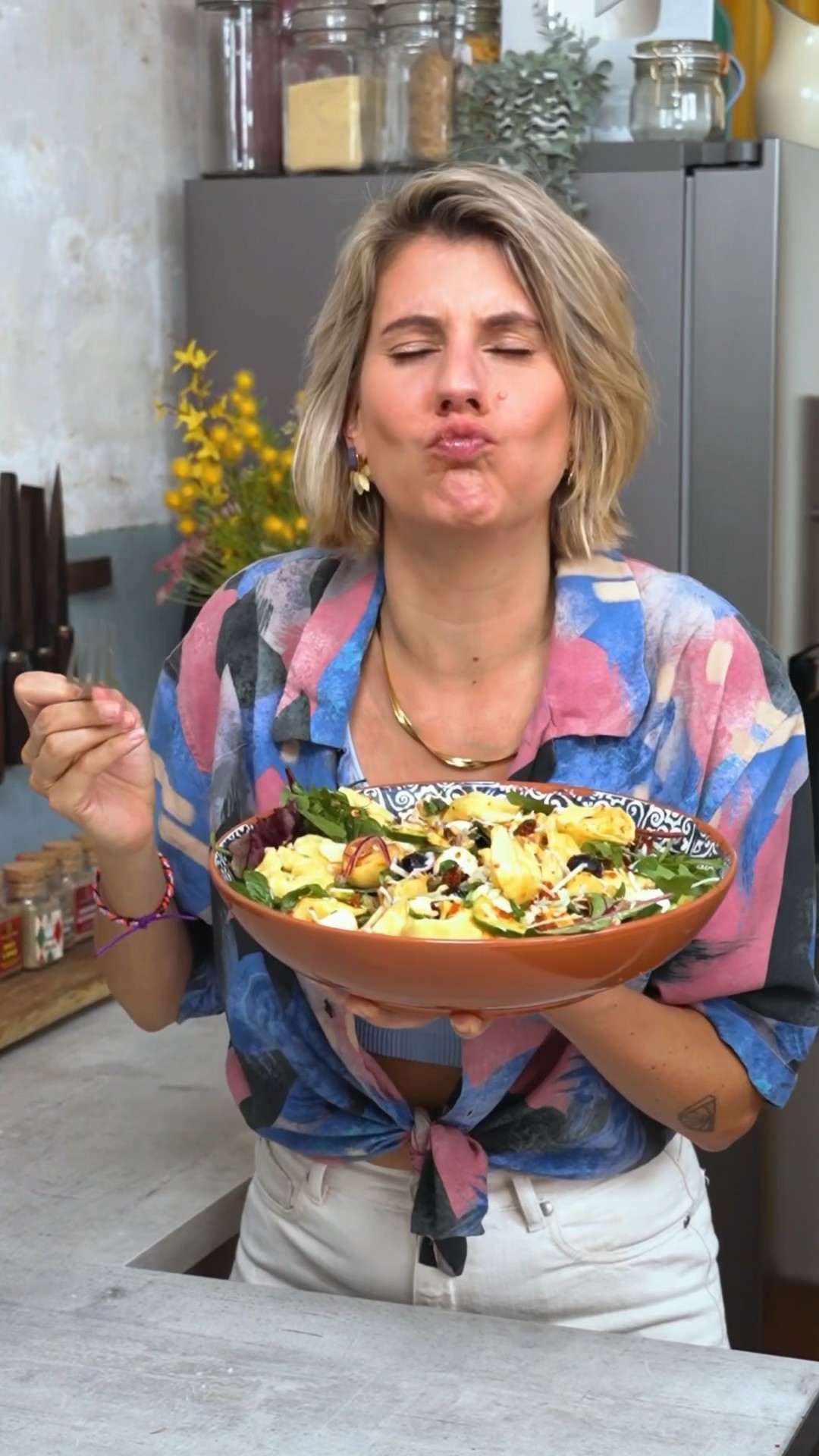 Nudelsalat, aber in geil! Das ganze Rezept gibt’s wie immer auf meinem ...