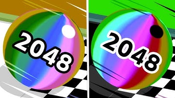 Ball Run 2048 vs Reverse gameplay Ball Colour Run walkthrough , iOS Android New Update( part : 991 )