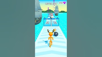 Tall Man run Level 208 #games #shorts