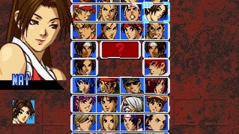 The King of Fighters 99 PS1 Mai Athena Mary Kasumi Playthrough