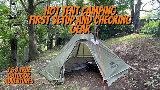 MCETO Hot Tent Review - Always Check Gear Before Going Camping