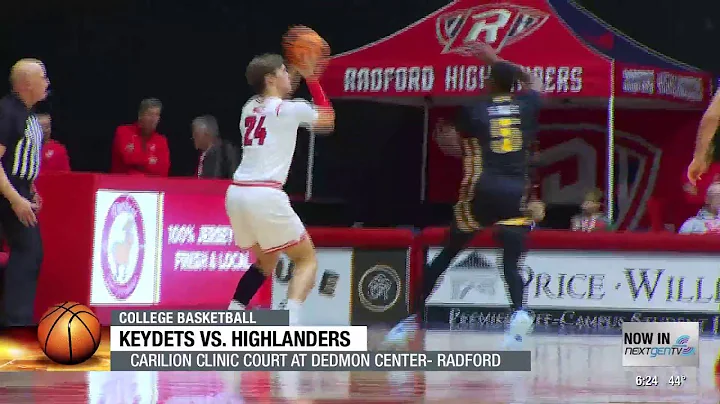 Radford tops VMI 90-82 Sunday afternoon