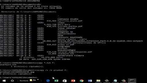 respaldo en cmd con xcopy y copy