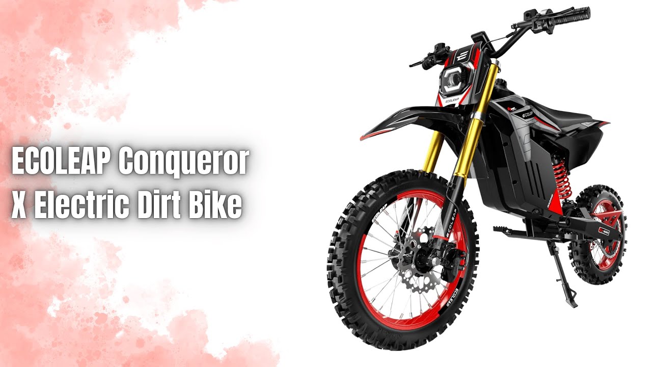 Обзор ECOLEAP Conqueror X | Мощный электрический внедорожный мотоцикл мощностью 3500 Вт!