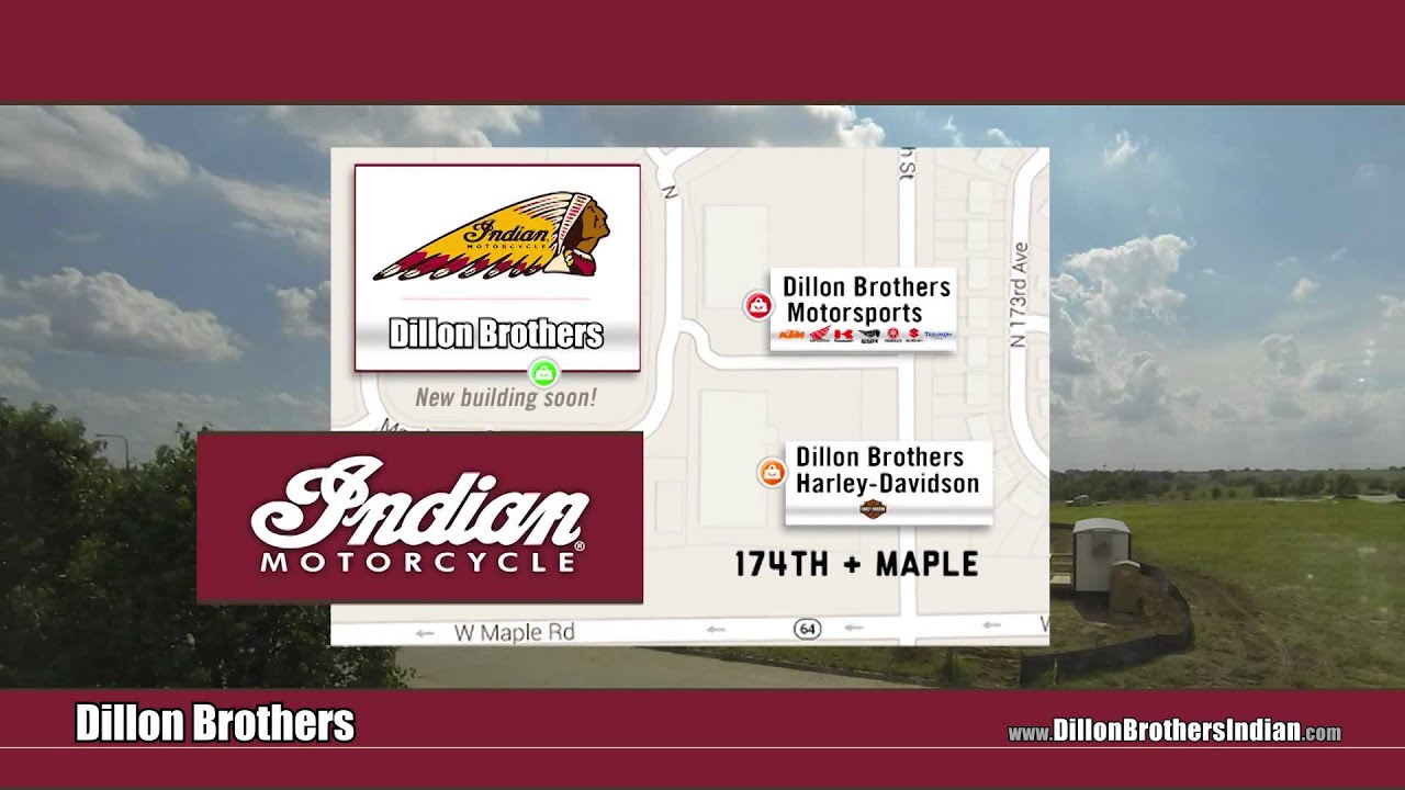 Indian Motorcycle Dealership Announcement Dillon Brothers Omaha YouTube