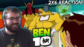 Мультфильм Ben 10 2x6 The Galactic Enforcers REACTION Ben Meets Other Heroes