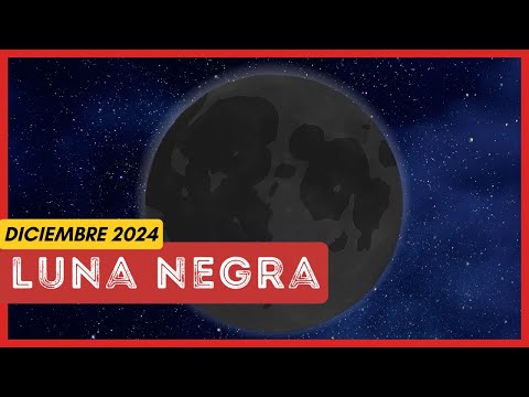 Luna Negra de Diciembre 2024 | El fenómeno lunar que cierra el año con misterio #lunanegra