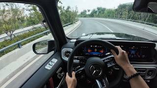 2026 Mercedes-AMG G63 POV Test Drive