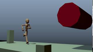 Animation test run and jump