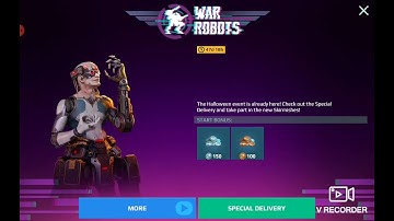 War Robots - Icarus Horror Show - My 2 initial free Event chest openings