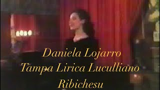 Daniela Lojarro soprano - Caro nome - Rigoletto - G. Verdi - Sala Luculliano