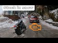 Super meteor 650 fails on snow ride