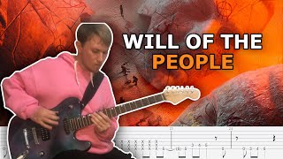 Will of the People - Muse Guitar Cover (WITH TABS)