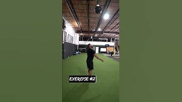 3 Medball Exercises To Increase Your Vertical Jump #shorts