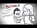 Butthole Safety on Sourcefed Animated!!