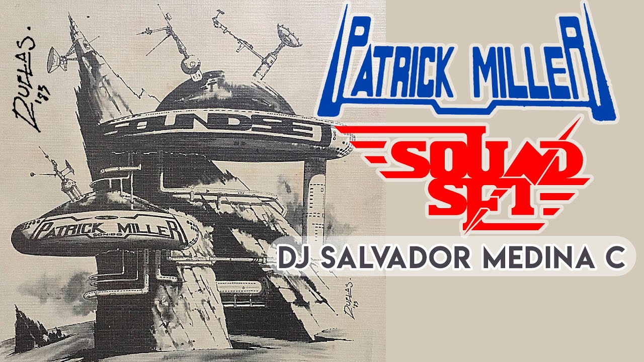 PATRICK MILLER y SOUNDSET 017 recordando en homenaje con dibujo de JAIME RUELAS