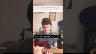 Arctic Monkeys - 505 guitar lesson