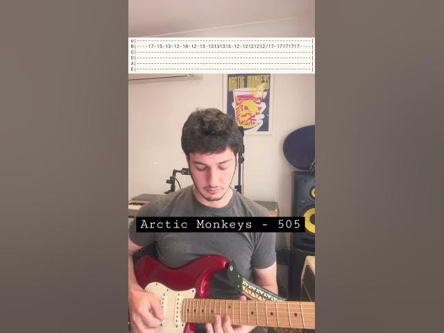 Arctic Monkeys - 505 guitar lesson