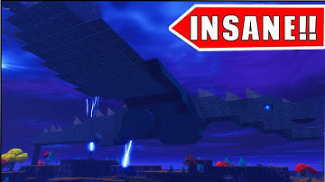 Fortnite: HOW TO BUILD AN INSANE FLYING DRAGON!! (Tutorial)