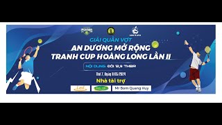 ️🎾 VÒNG 1: SÀN GỖ N.KHẨU 6,7 - NGỌC TT 6,2 & HIỀN SOCOLA 6,4 - BABO 6,5