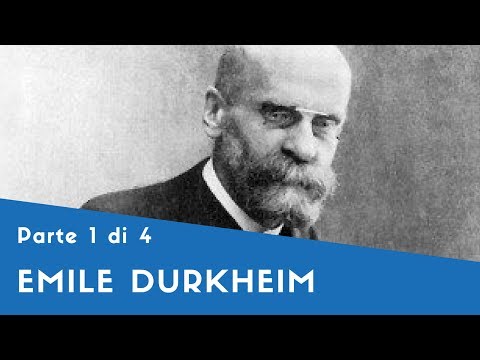 Video: In che modo Emile Durkheim ha contribuito alla sociologia?