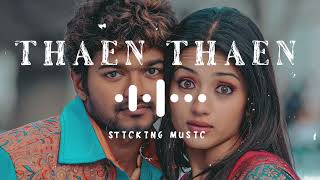 Thaen-Thaen-Thaen - Remix Song - Slowly and Reverb Version - Vijay \u0026 Trisha Melody Song