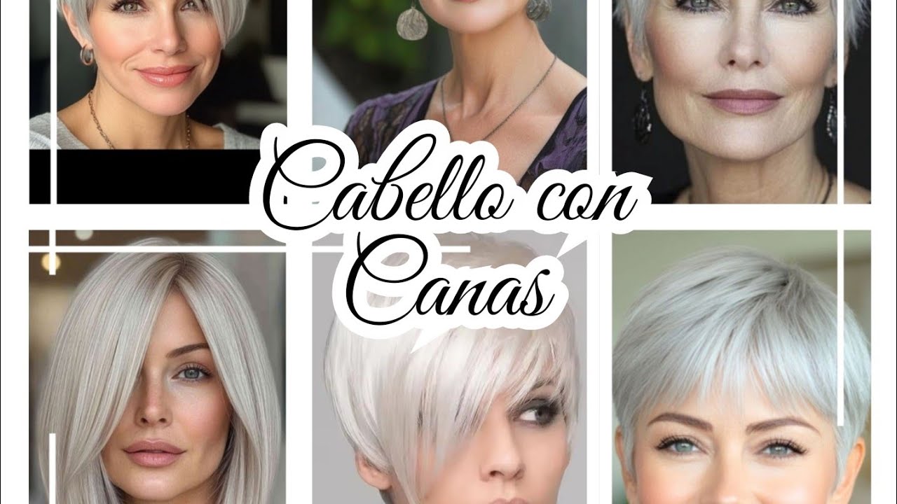 Cortes de cabello para mujeres de 40 con canas: luce espectacular