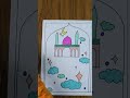 Colour in a salah mat while learning about salah #salah #prayer #kidscrafts #islamickids #muslimkids
