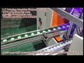 plastic caps fully automatic UV screen printing machine model SCUV-175