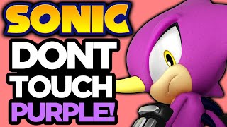 EVERY SONIC GAME: Don't Touch the Color Purple Challenge!