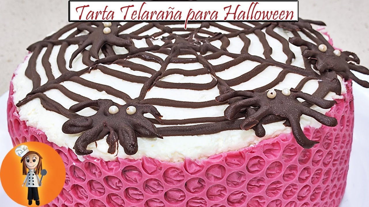 Tarta Telaraña para Halloween 🎃 | Receta de Cocina en Familia