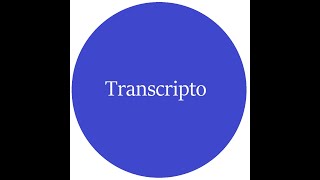 Get the transcript of an audio file in Google Docs - Transcripto