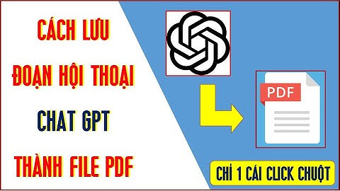 [67] Cách lưu đoạn CHAT GPT thành file PDF một cách nhanh chóng | Toan Bui